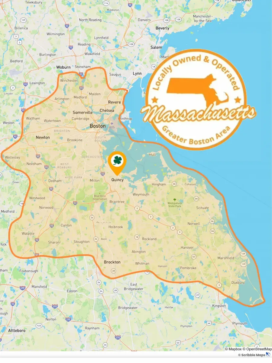 clancy brothers service area map