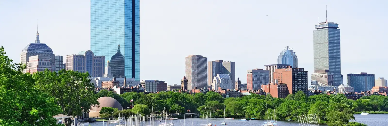 Commercial buildings downtown Boston